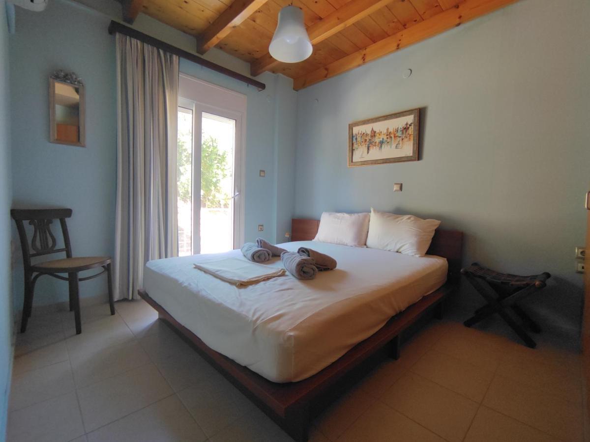 Seaside House Villa Vrachos Bagian luar foto