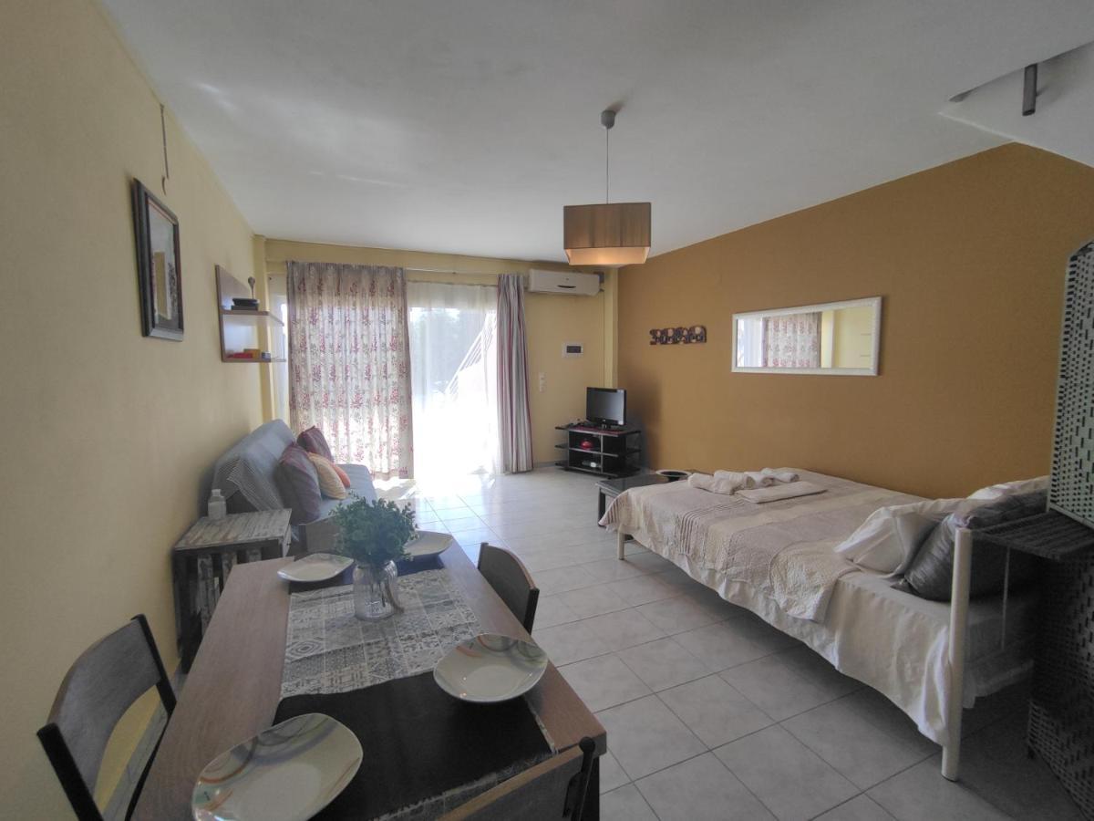 Seaside House Villa Vrachos Bagian luar foto