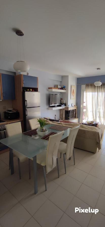 Seaside House Villa Vrachos Bagian luar foto
